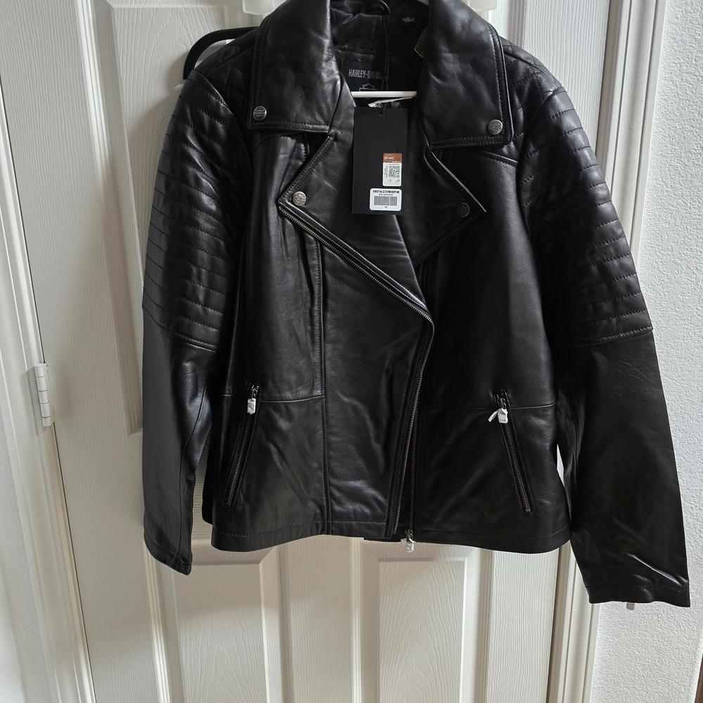 New Harley Davidson Lamb Skin Jacket
